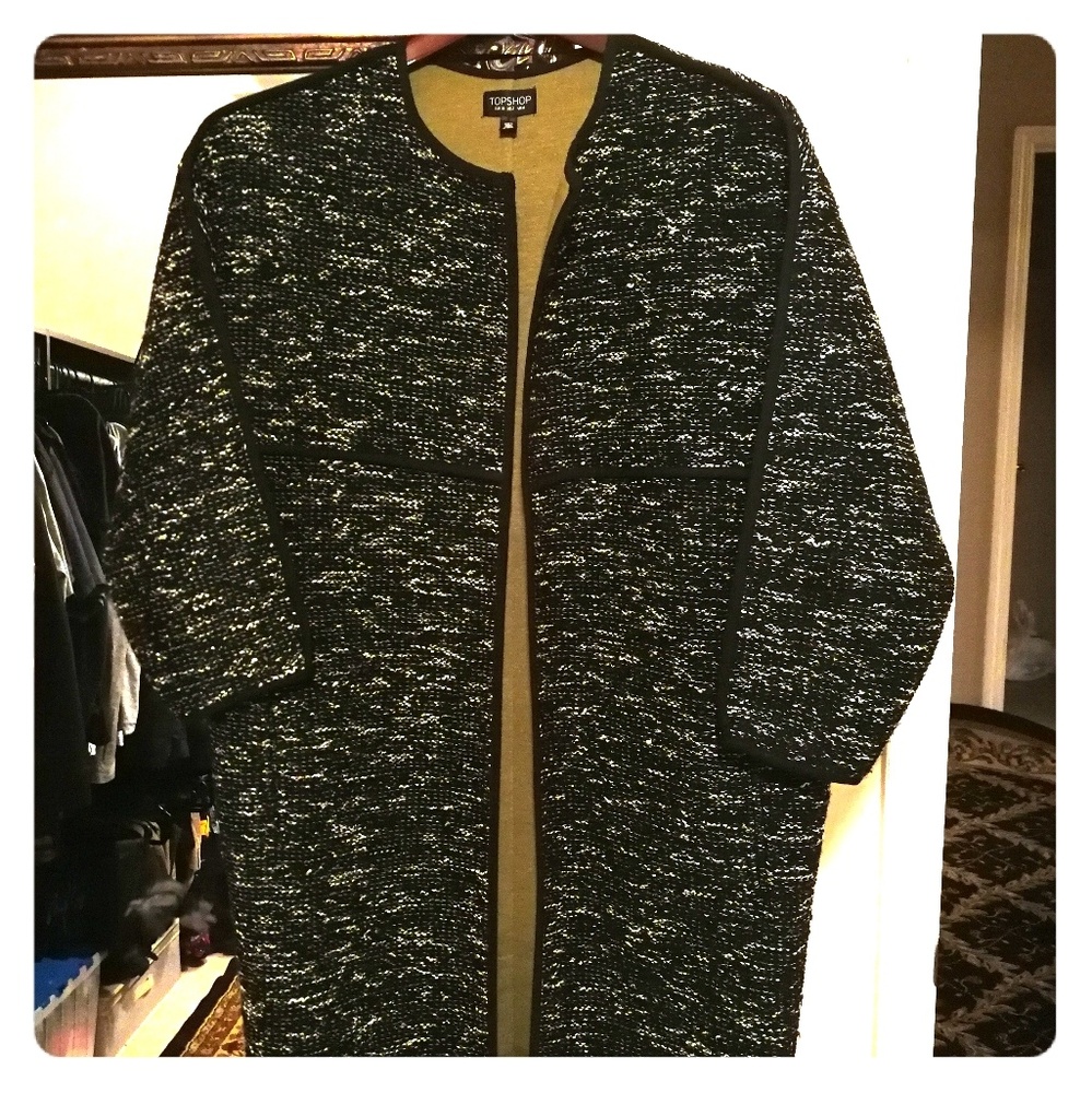 Top shop oversize coat jacket